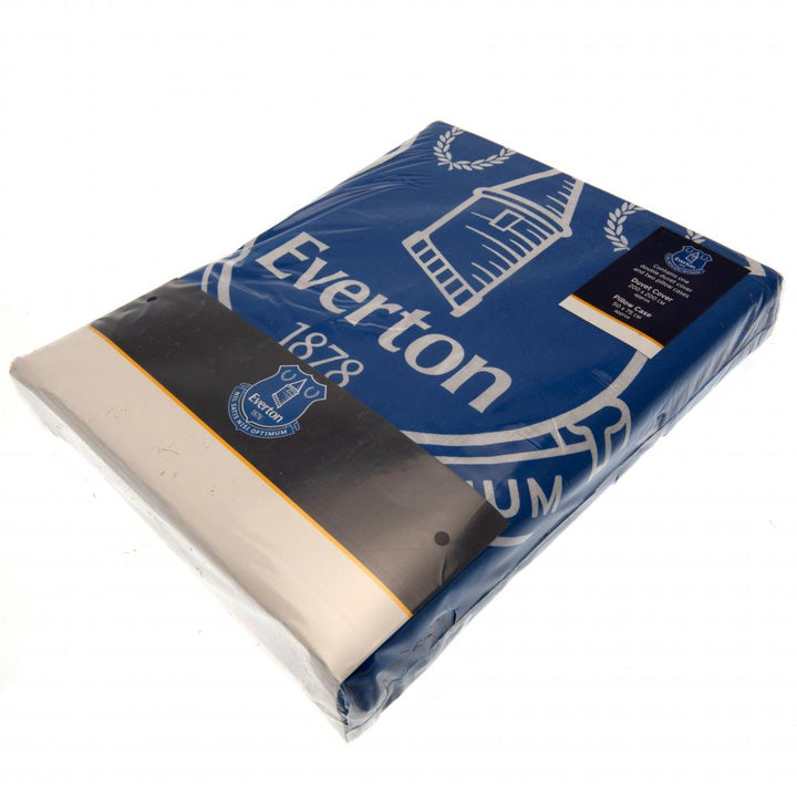 Everton Pulse Reversible Double Duvet and Pillow Case Set
