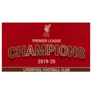 Liverpool FC Premier League Champions Flag 19/20