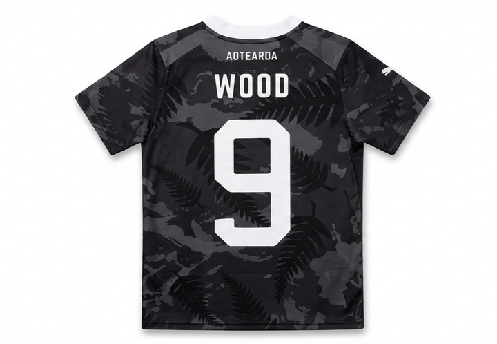 Wood 9 All Whites Replica Home Jersey  - Youth