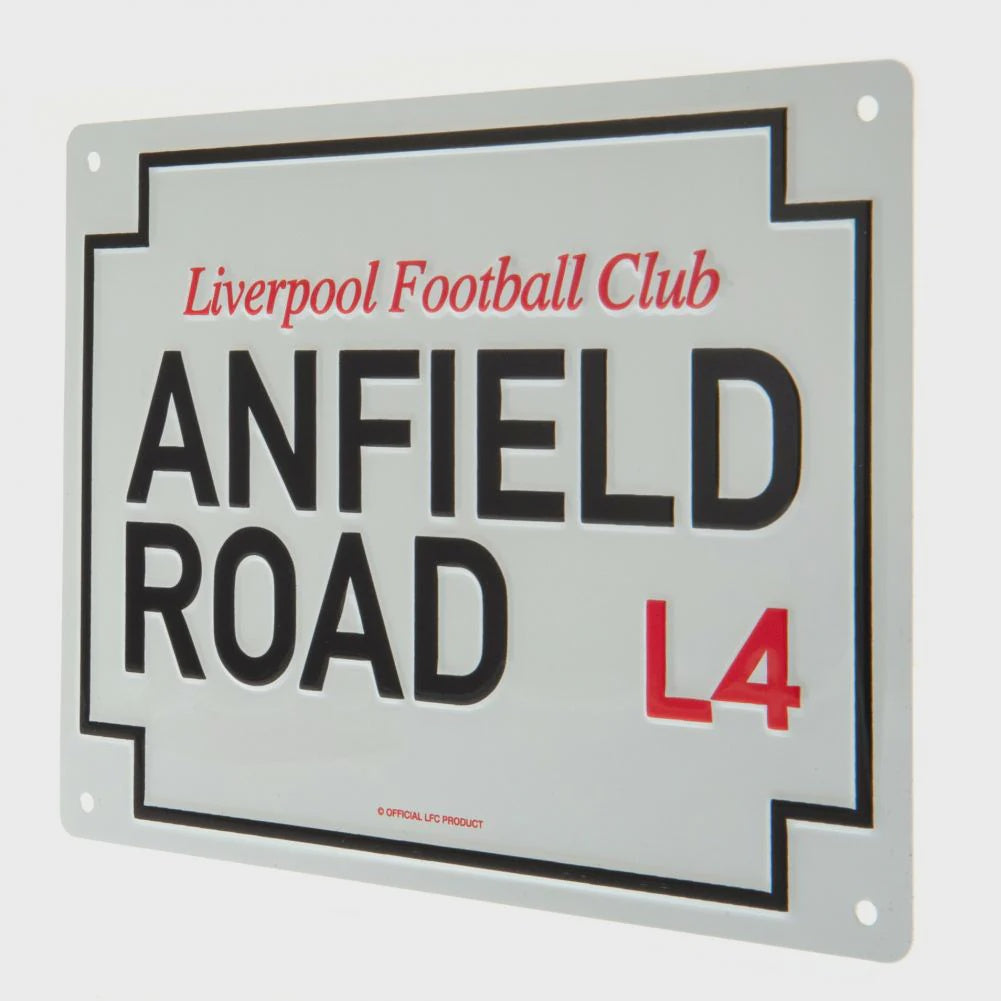 Liverpool FC Anfield Road Sign