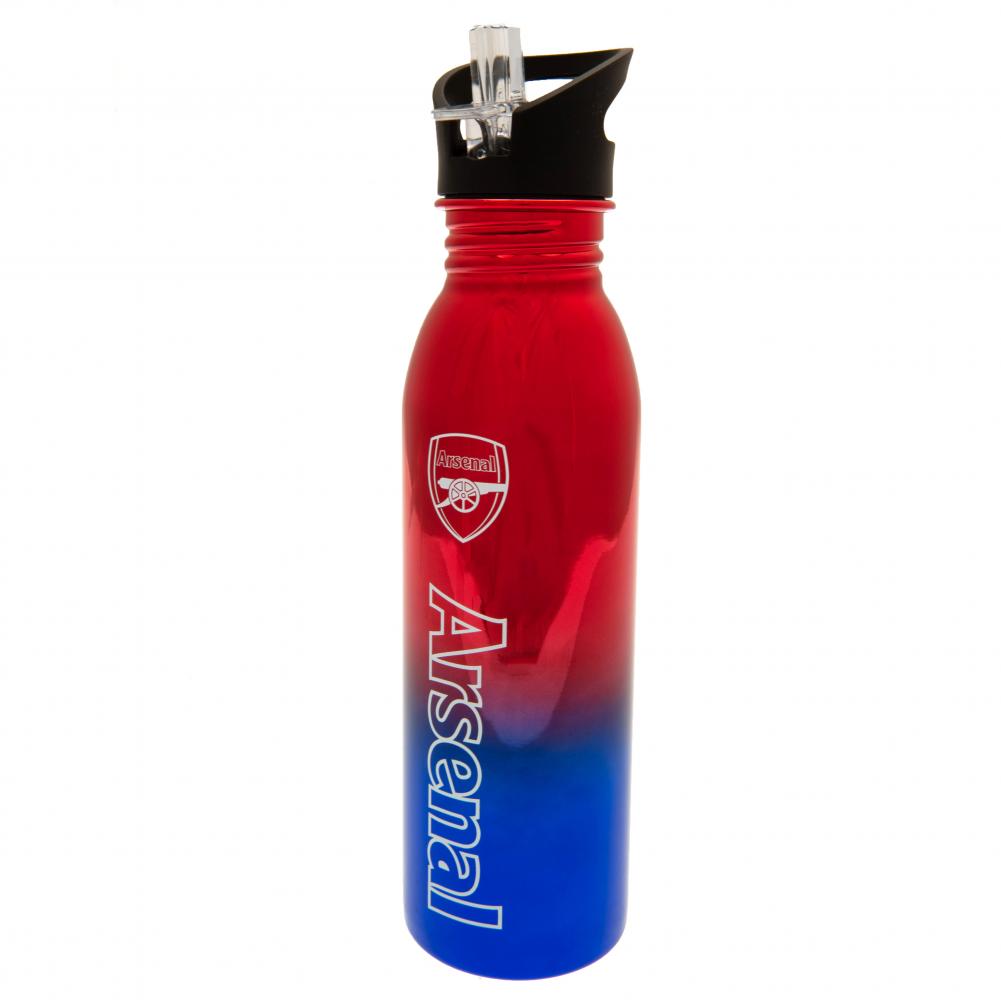 Arsenal FC UV Metallic Drinks Bottle - RED