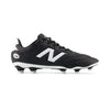 442 Pro Firm Ground Football Boot -  D Width - Black / White