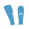 Dynasty Footless Socks - Sky Blue