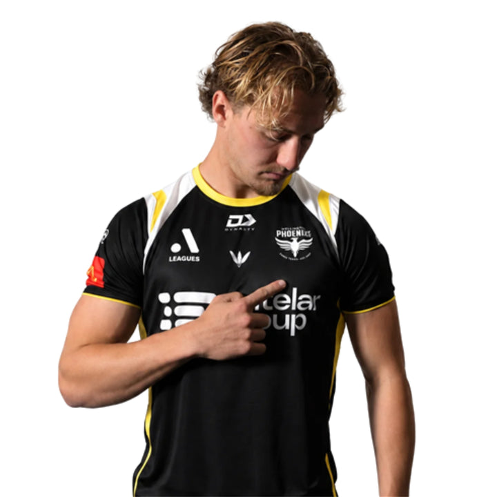 A-League Wellington Phoenix 2026 Replica Home Jersey Unisex - Black