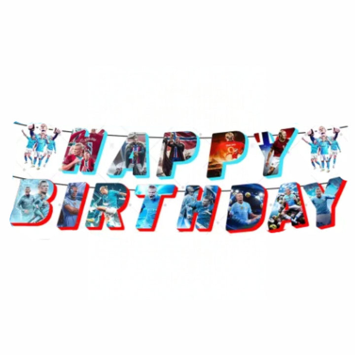 Haaland Birthday Decoration