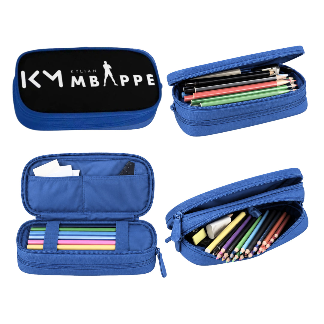 Mbappe Pencil Case - Blue