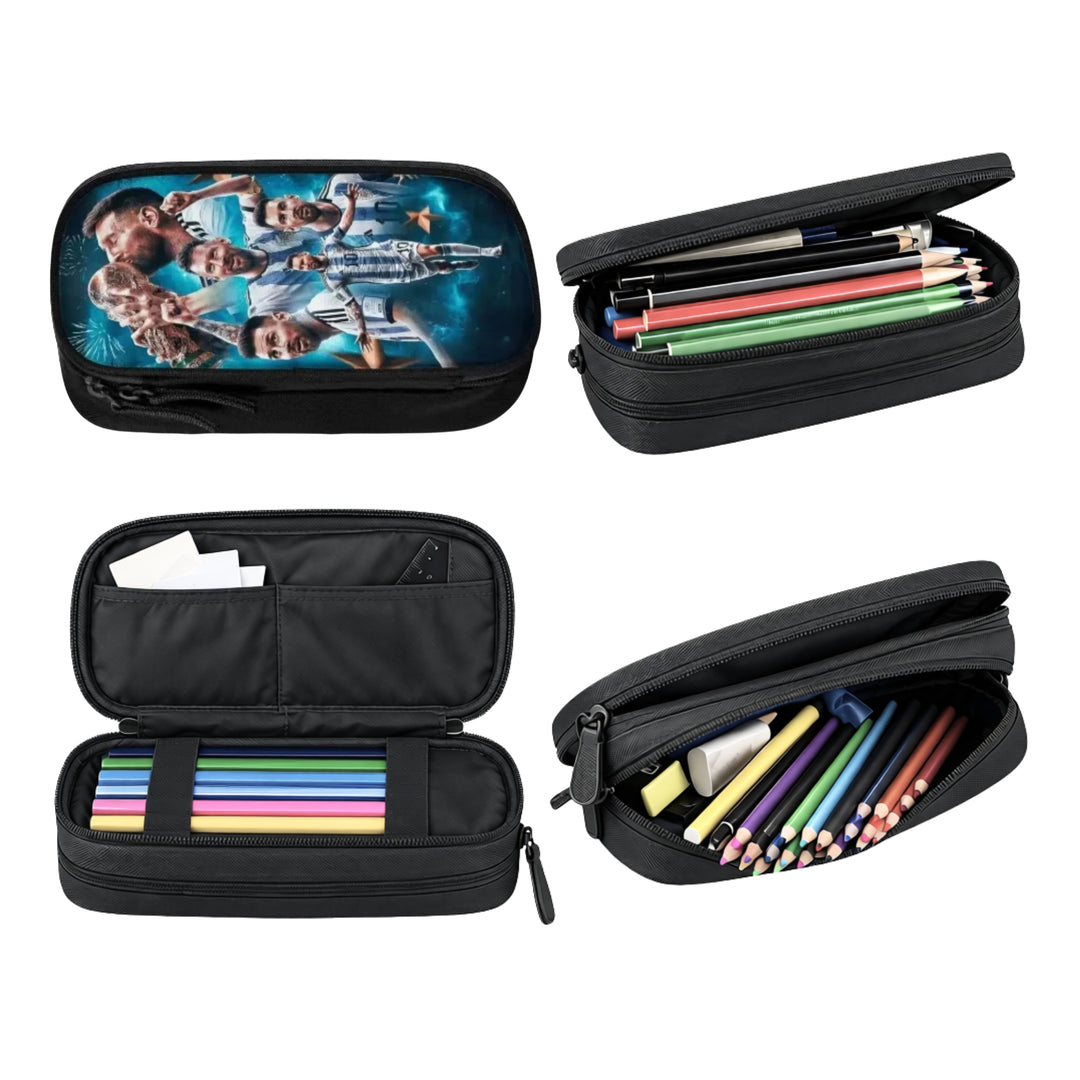 Messi Argentina Pencil Case - Black