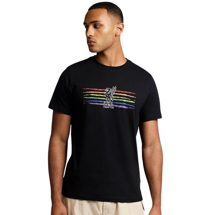 Liverpool FC Liverbird Pride T Shirt Mens