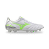 Mizuno Morelia Neo IV Pro FG - White / Gecko Green