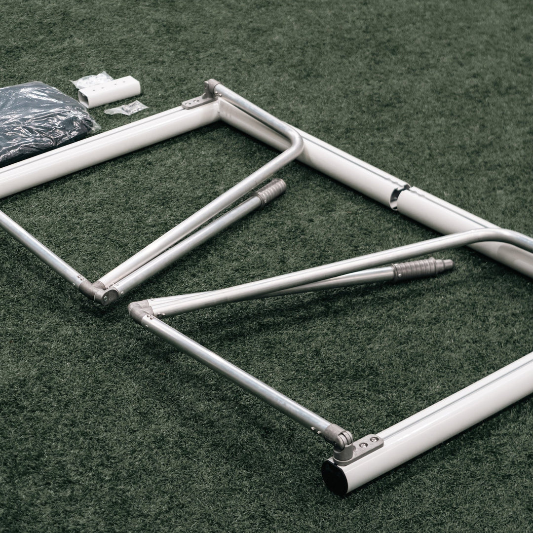 Alpha V2 Aluminium Folding Goal - 5ft (Pair)