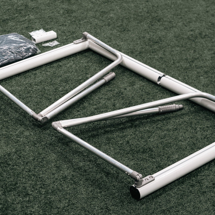 Alpha V2 Aluminium Folding Goal - 5ft (Pair)