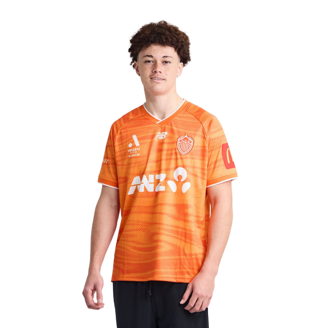 Auckland FC 25/26 GK Orange Replica Jersey - Adult