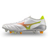 Morelia Neo V ß Elite Soft Ground - White / Lava Orange / Evening Primrose
