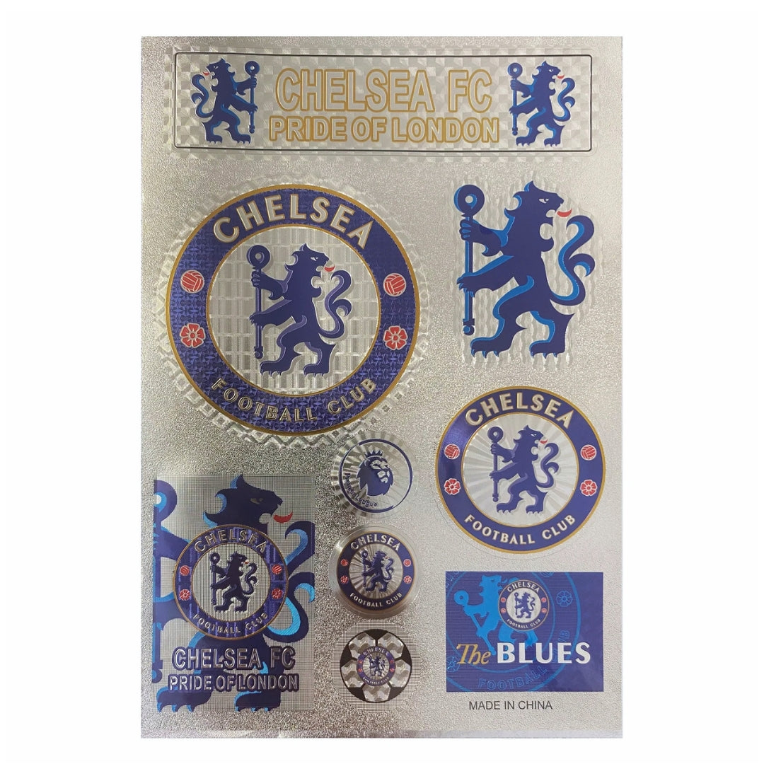 Chelsea FC Crest Sticker Sheet