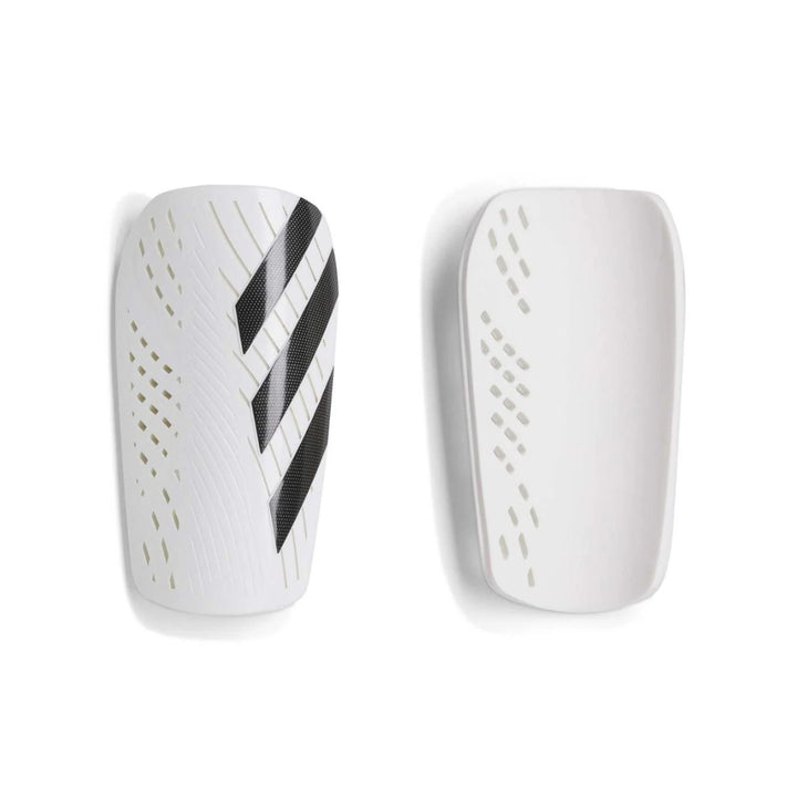 Tiro Club Shin Guards - White / Black