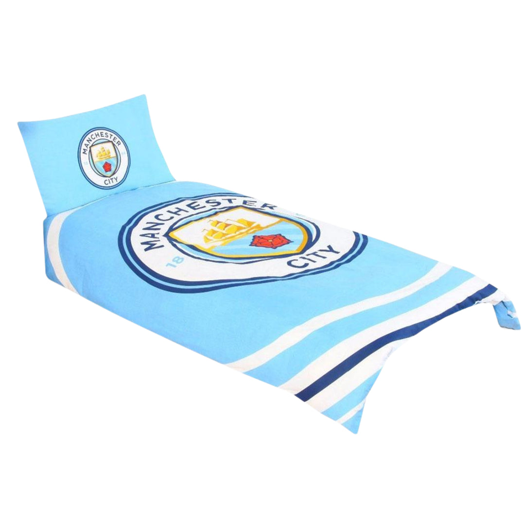 Manchester City FC Pulse Single Duvet Set