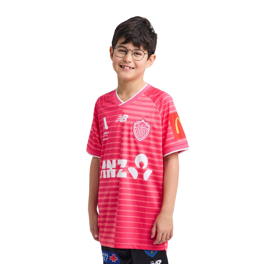Auckland FC 25/26 GK Pink Jersey Replica - Youth
