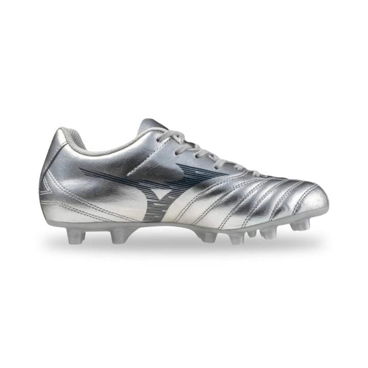 Mizuno Monarcida Neo III Select Firm Ground Junior - Silver