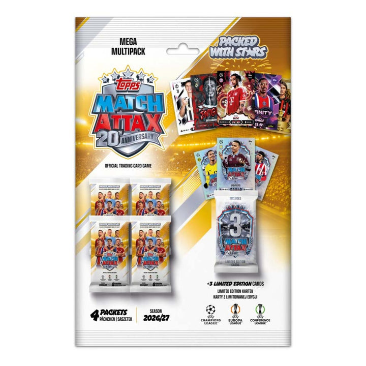 Topps UEFA MA Champions League 2026/2027 Edition Mega Multi Pack