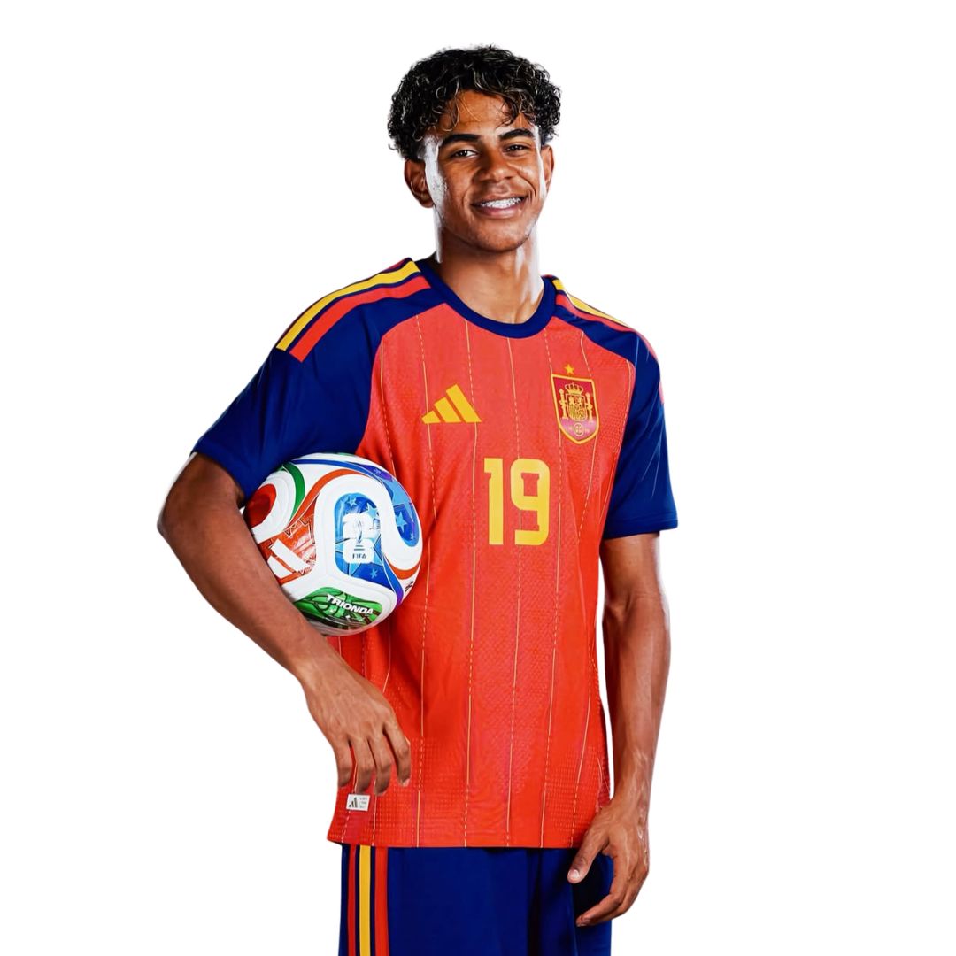Adidas Spain Home Lamine Yamal 19 Shirt 2026-2027