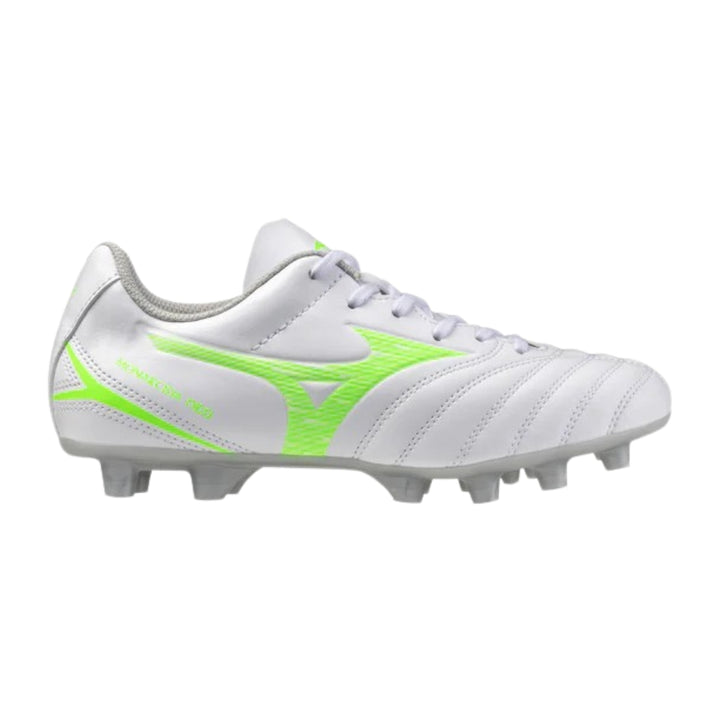 Mizuno Monarcida Neo III Select FG Junior - White / Gecko Green