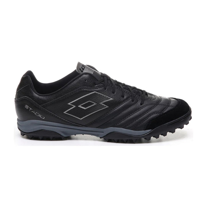 Lotto Stadio 300 II Turf Shoes - ALL BLACK/GRAVITY
