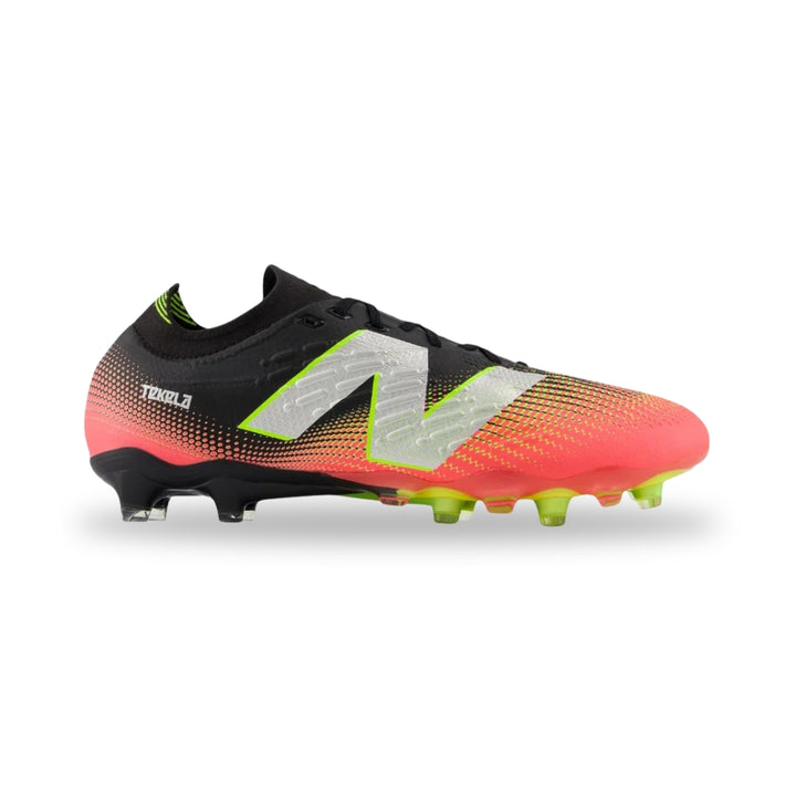 New Balance Tekela Pro Low Laced FG V4+ Boots - Black / Pink