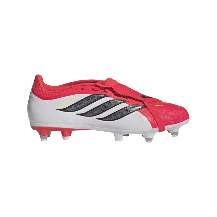 Predator League Fold-Over Tongue SG Boots - Red / Black / White