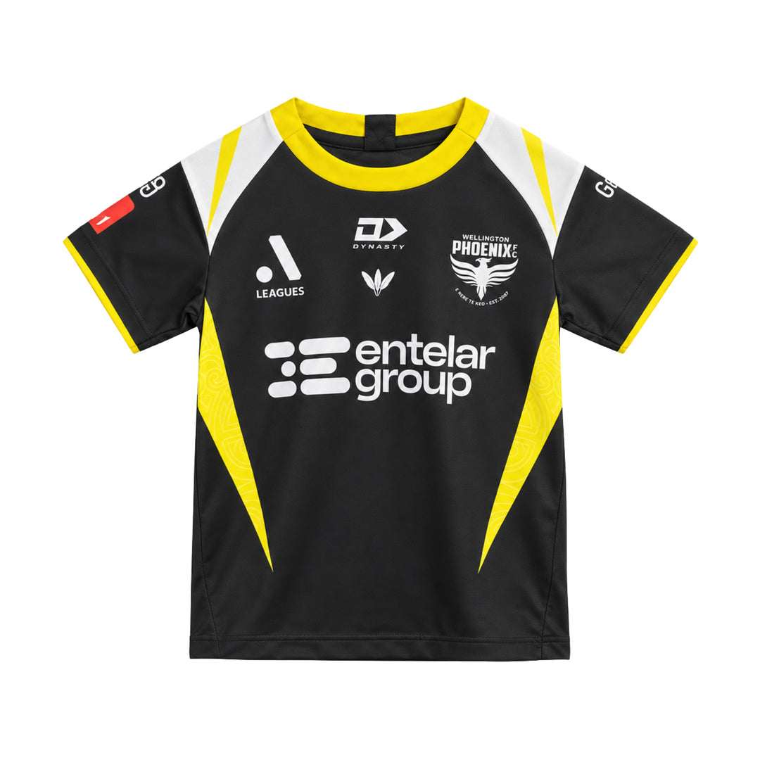 A-League Wellington Phoenix 2026 Replica Home Jersey Toddlers - Black