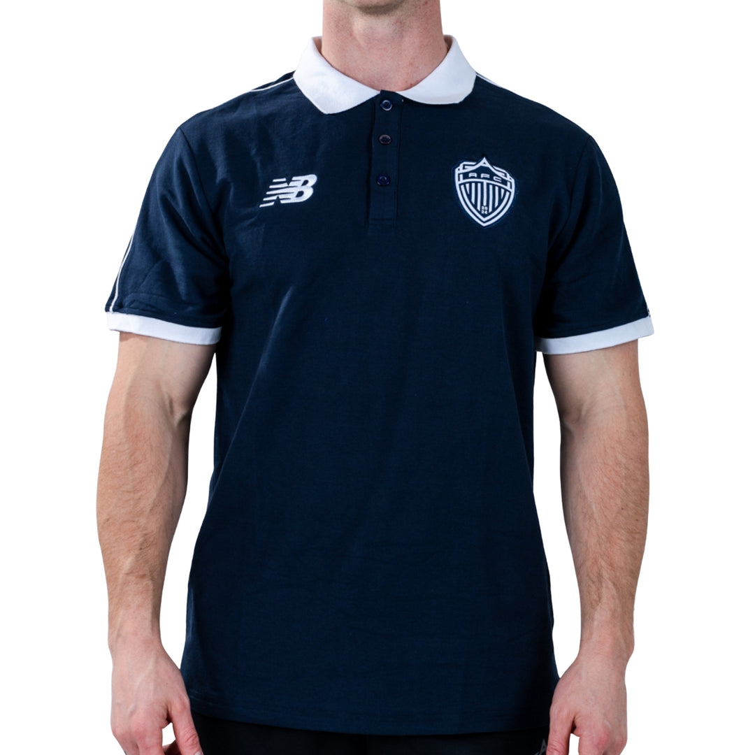 Auckland FC 26/27 Navy Media Polo - Unisex