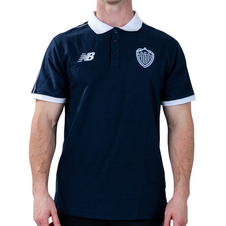 Auckland FC 26/27 Navy Media Polo - Unisex