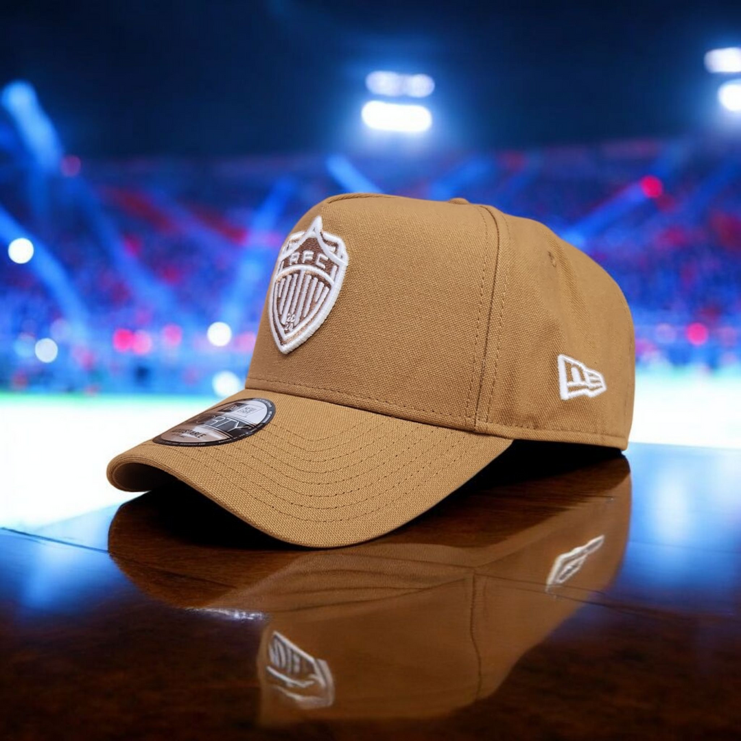 New Era Auckland Fc 9Forty Grey Snapback Cap Brown