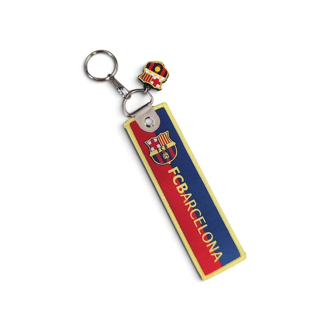 Barcelona Tag Keychain