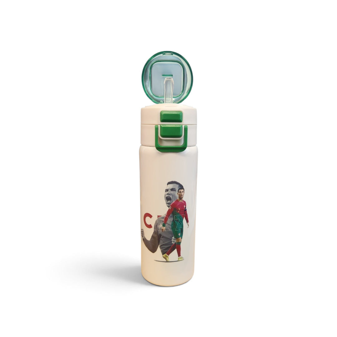 Ronaldo Kids Straw Bottle / Flip