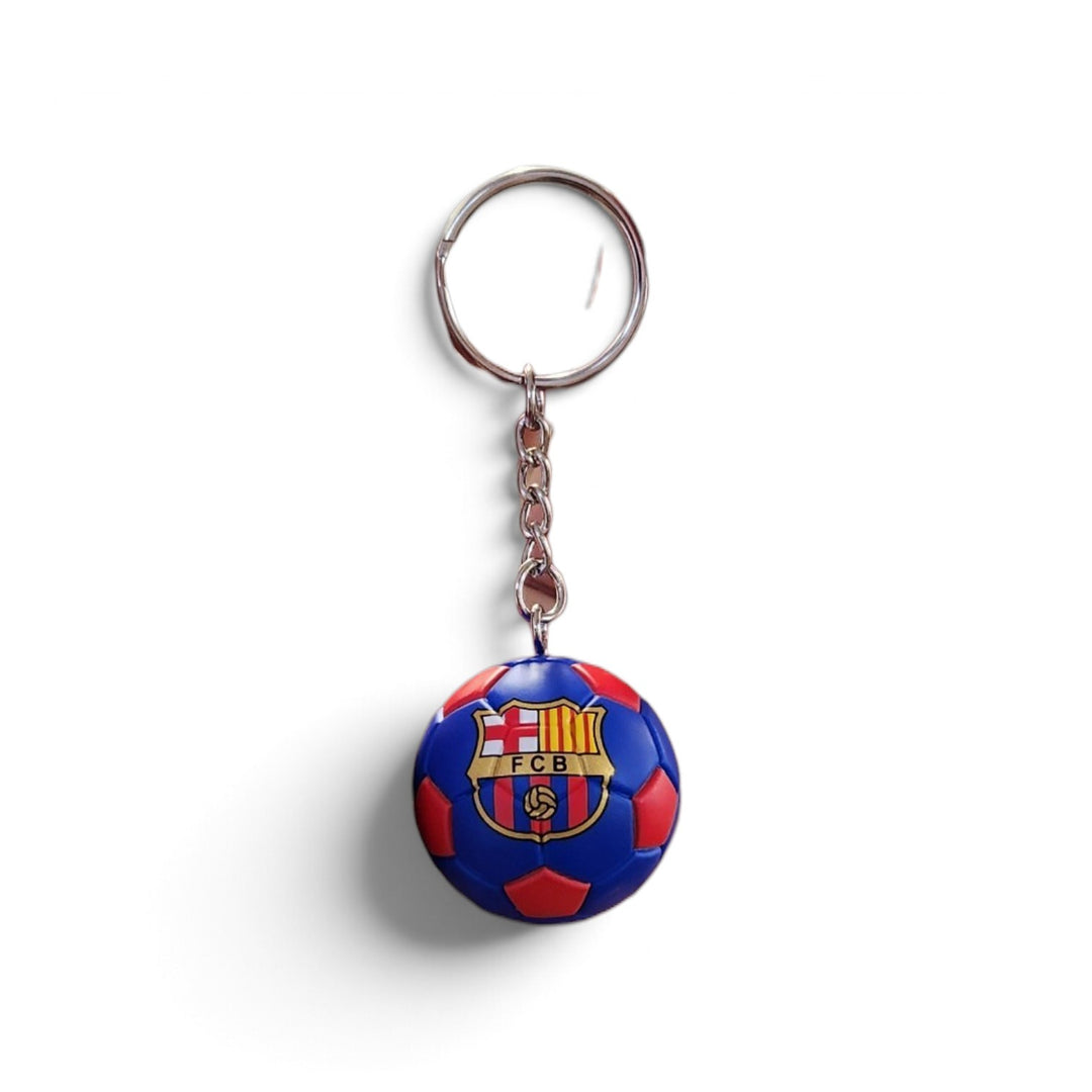 Barcelona Football Keyring