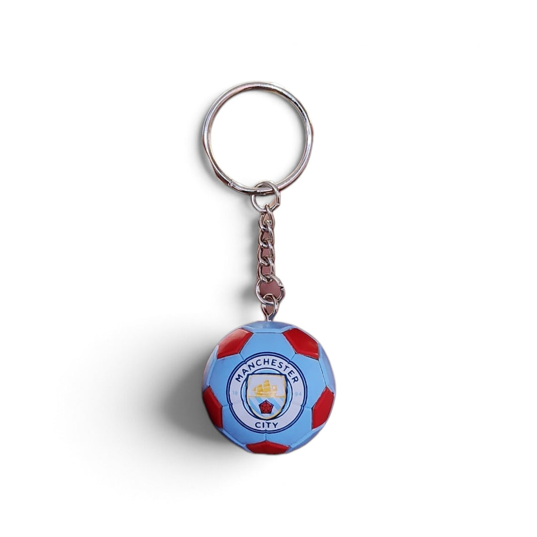 Manchester City Football Keyring