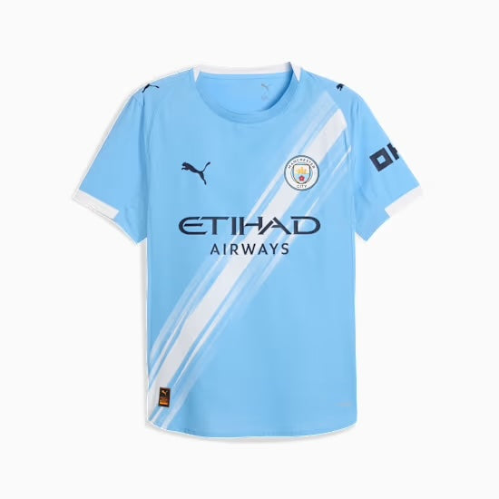 Manchester City 25/26 Home Authentic Jersey - Adult – Soccer United NZ
