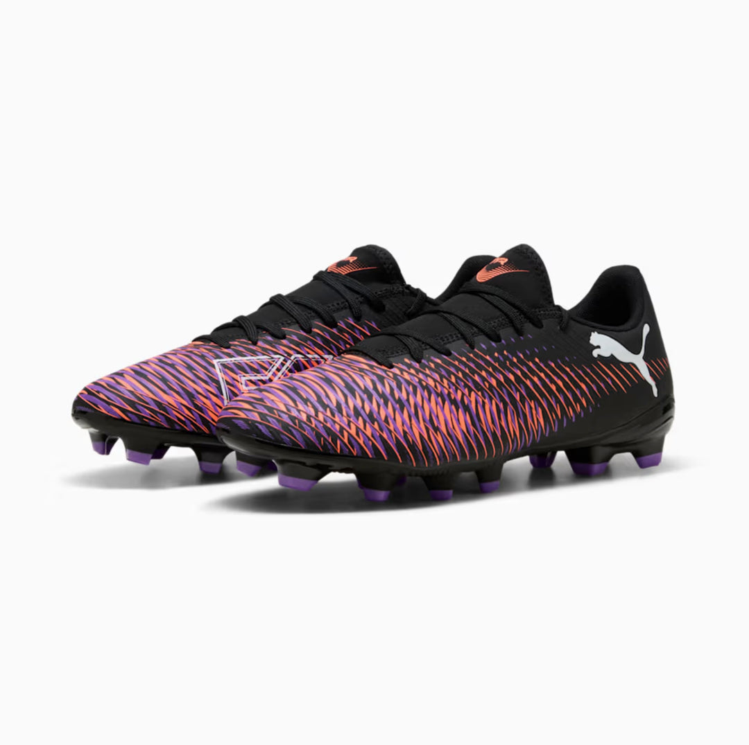 Puma Future 8 Play FG/AG - BLACK/WHITE/GLOWING-RED