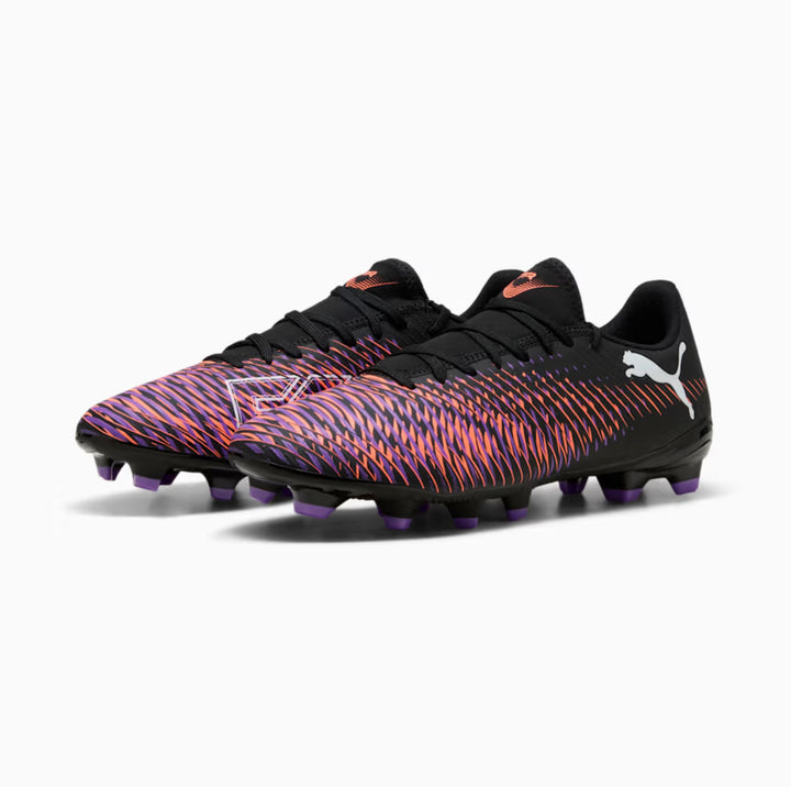 Puma Future 8 Play FG/AG - BLACK/WHITE/GLOWING-RED