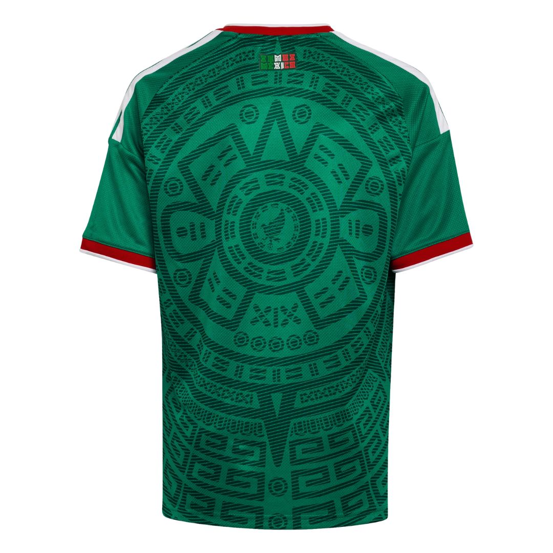 Adidas Mexico 25/26 World Cup Home Jersey - Youth