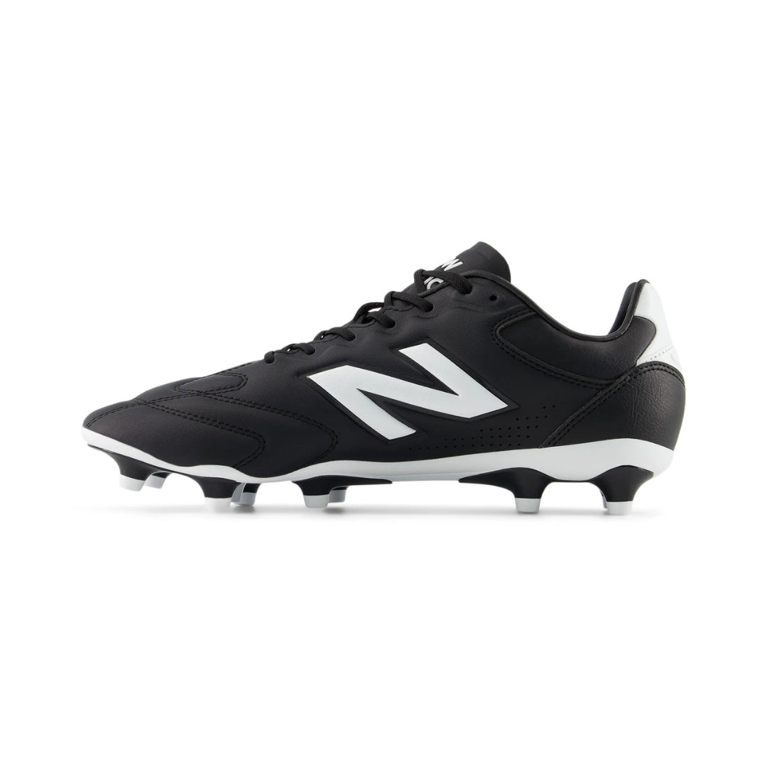 442 Pro Firm Ground Football Boot -  2E Width - Black / White