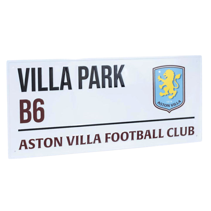 Aston Villa FC Street Sign