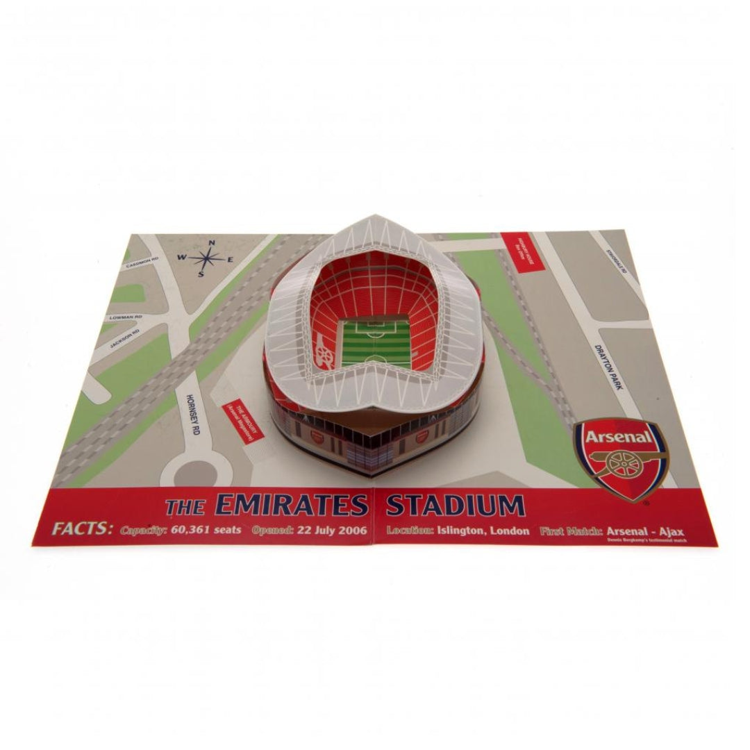 Arsenal FC Pop-Up Birthday Card