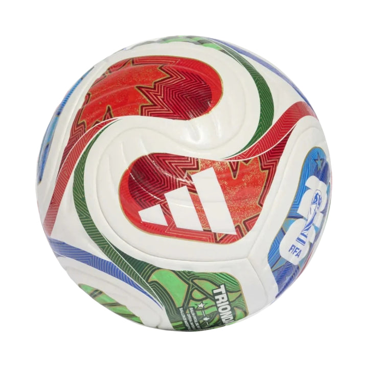 Adidas Official Fifa World Cup 2026 Pro Trionda Football - White / Solar Blue / Hi-Res Red / Flash Lime