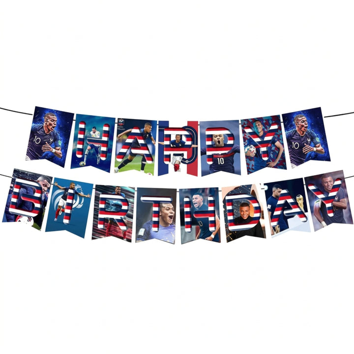 Mbappe  Birthday Decoration Set