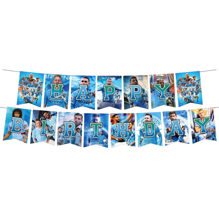 Manchester City Birthday Decoration Set