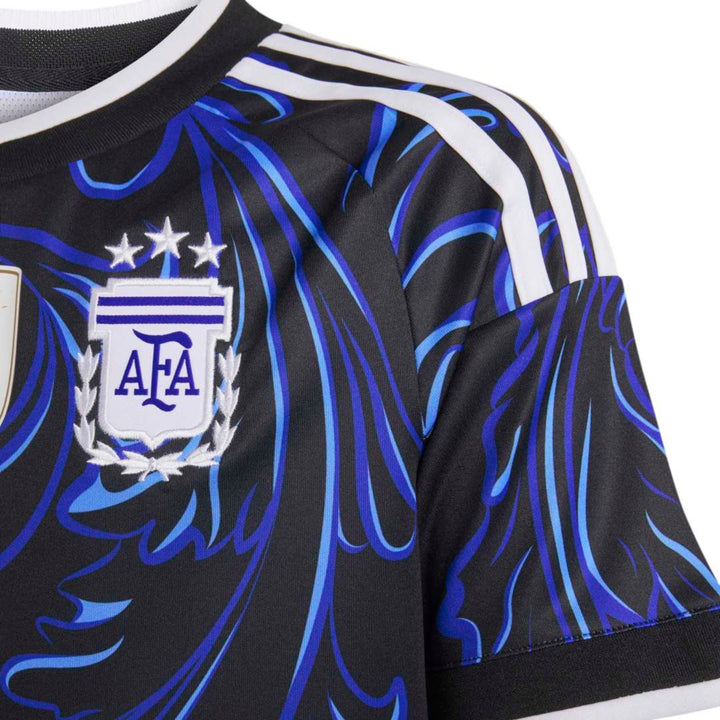 Argentina 26  Messi 10 Away Kids Jersey