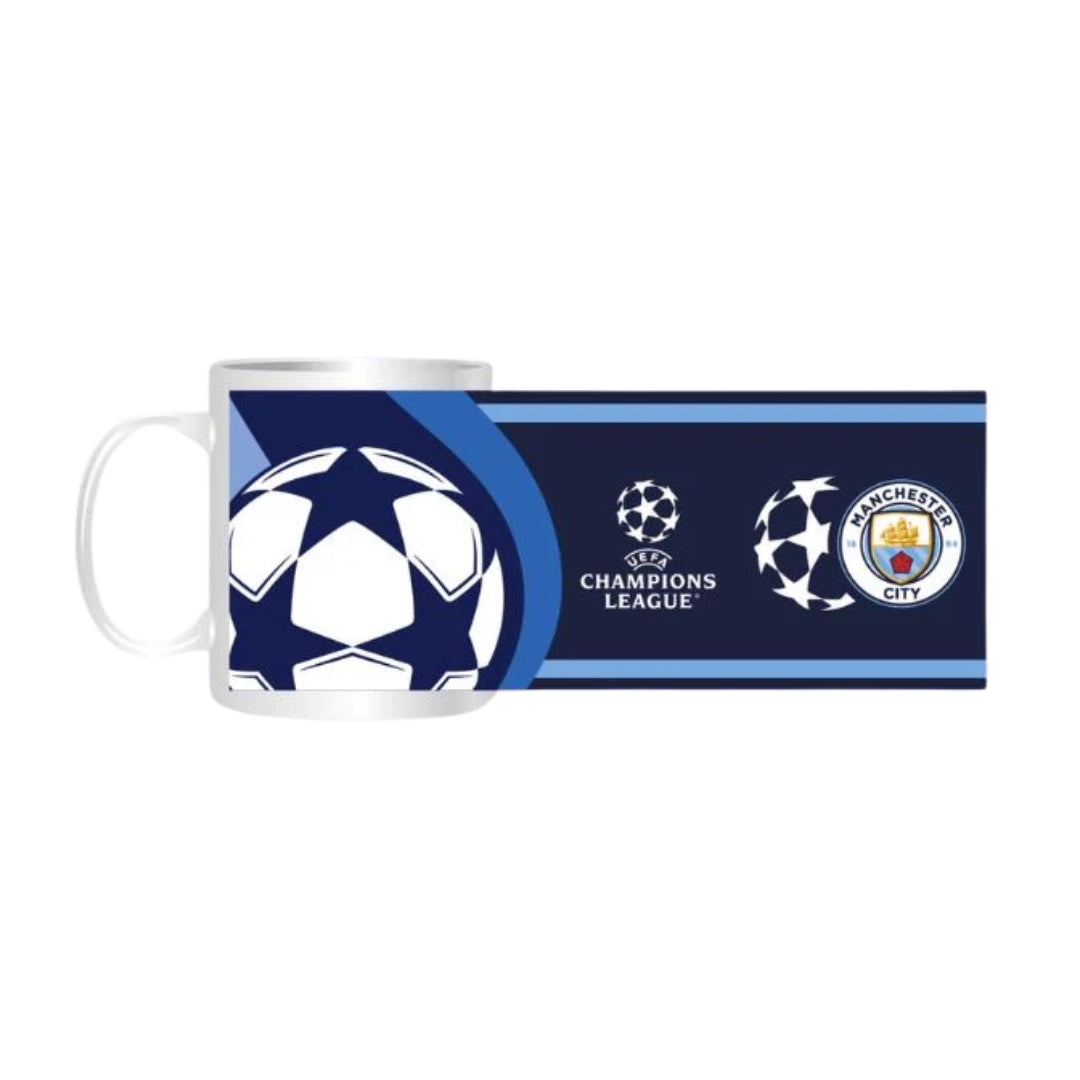 Manchester City Champions League Mug - 11oz