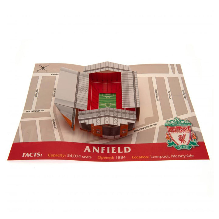 Liverpool FC Pop-Up Birthday Card