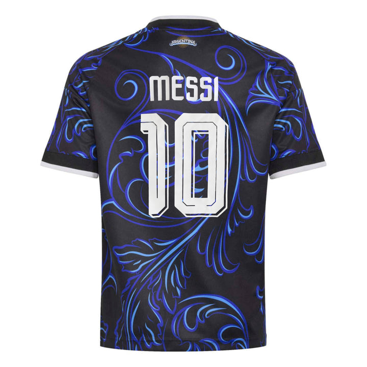 Argentina 26  Messi 10 Away Kids Jersey